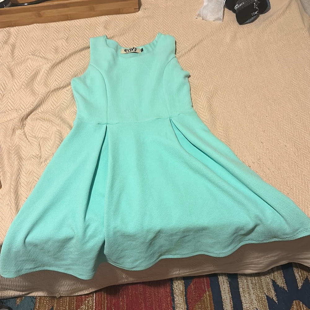 Aqua/mint colored boutique dress